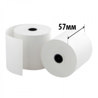 Чековая термолента 57*12*19 (ширина* втулка* длина) 48гр/м2