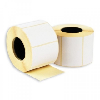 Самоклеющаяся термотрансферная этикетка Полуглянец (Vellum) 58x40мм (700 шт)